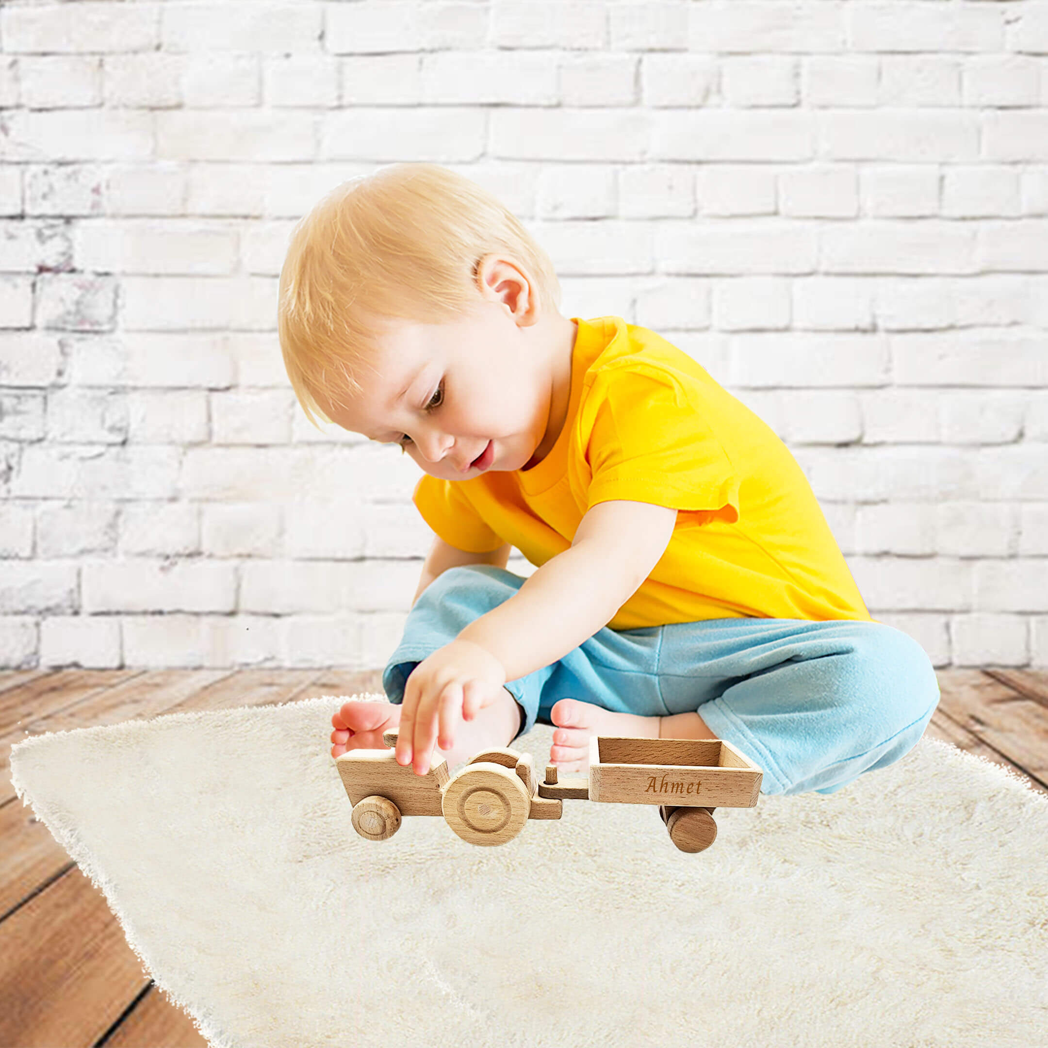 Kişiye Özel Ahşap Traktör