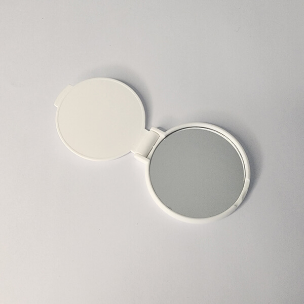 Kişiye Özel Yuvarlak Beyaz Makyaj Aynası - Görsel 3