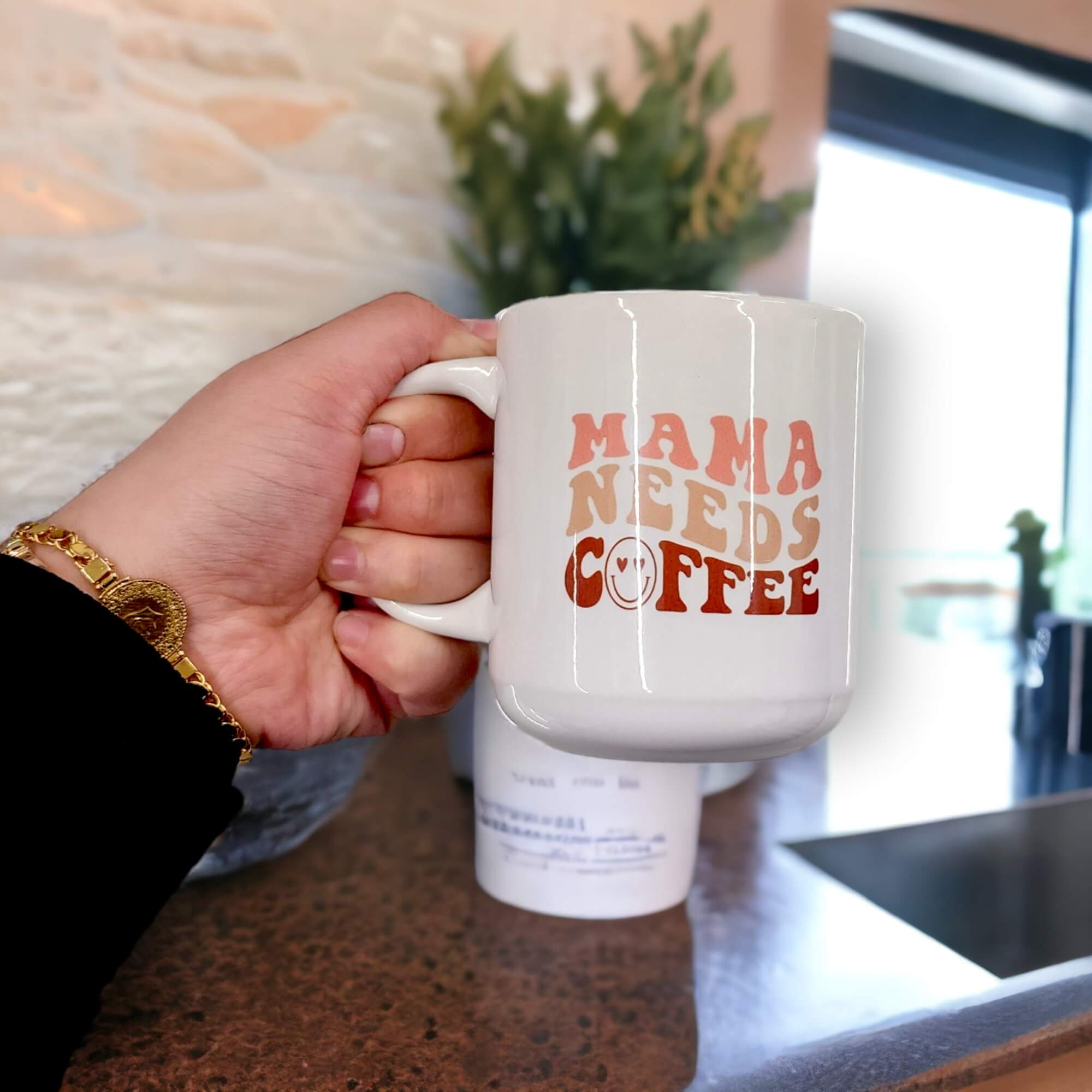 Porselen Bella Beyaz Kupa Bardak