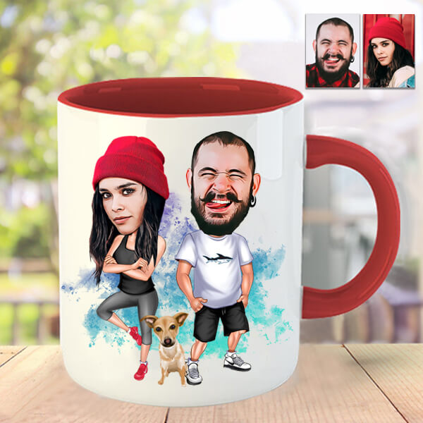 Karikatürlü Kupa Model 26 görsel