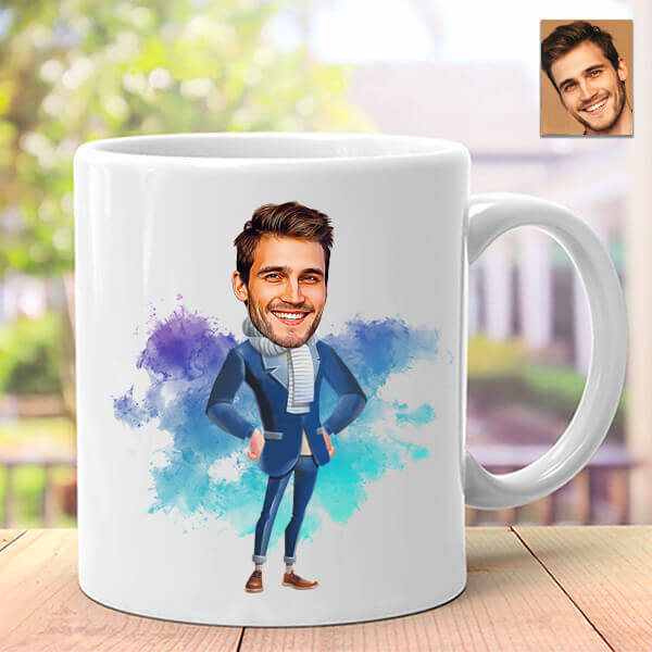 Karikatürlü Kupa Model 1