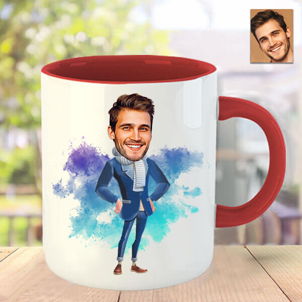 Karikatürlü Kupa Model 1