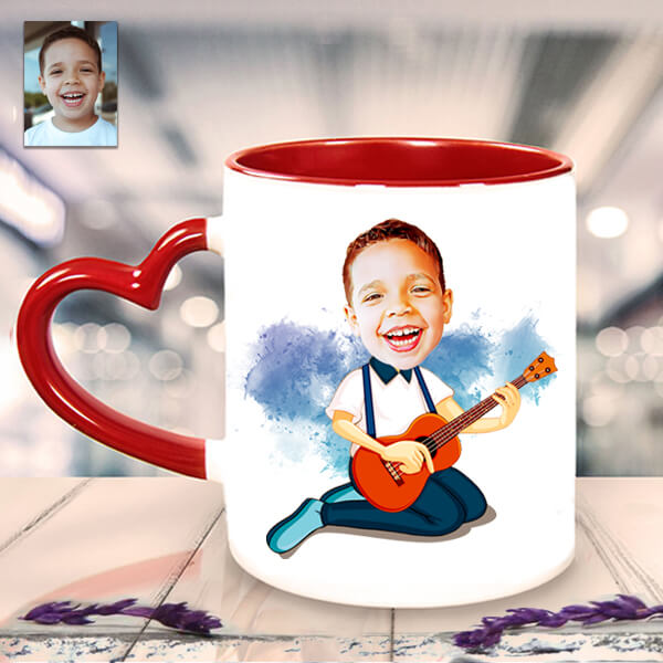 Karikatürlü Kupa Model 10 - Görsel 5