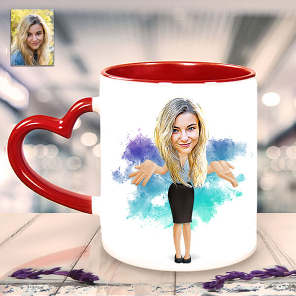 Karikatürlü Kupa Model 14