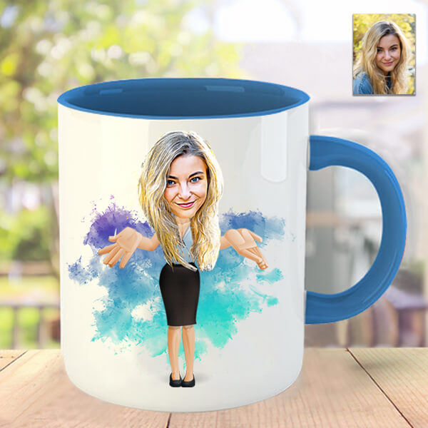 Karikatürlü Kupa Model 14