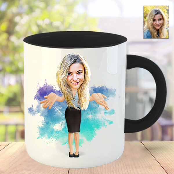 Karikatürlü Kupa Model 14