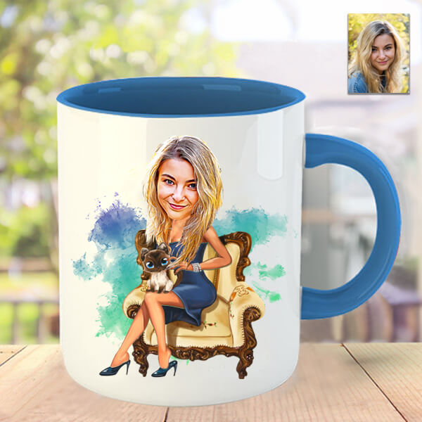 Karikatürlü Kupa Model 16 görsel