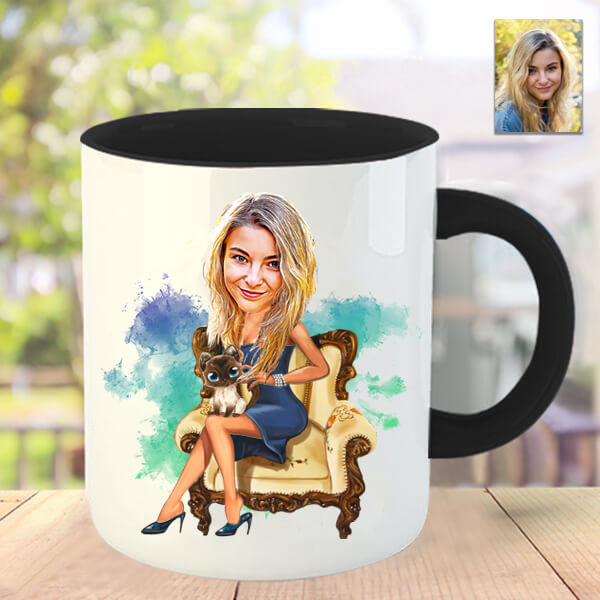 Karikatürlü Kupa Model 16 görsel