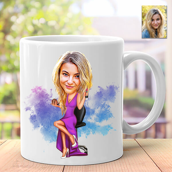 Karikatürlü Kupa Model 17