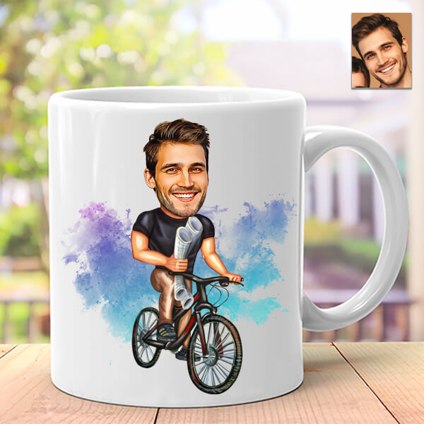 Karikatürlü Kupa Model 21