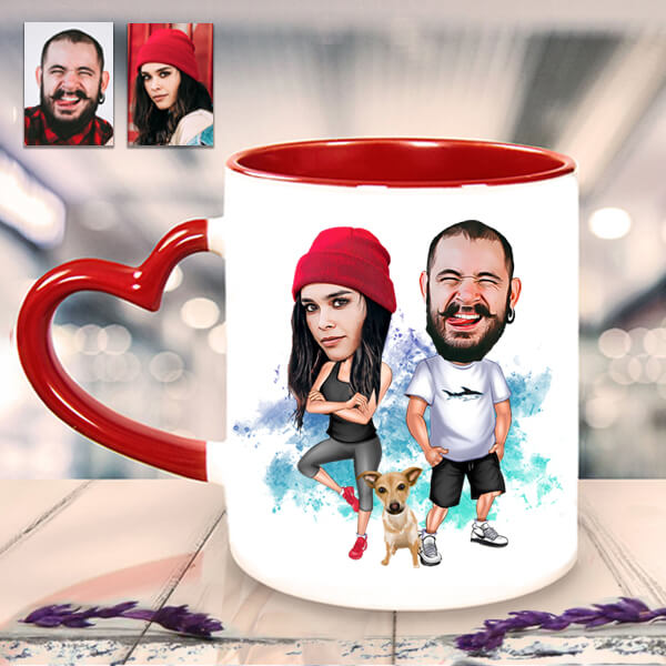 Karikatürlü Kupa Model 26 görsel