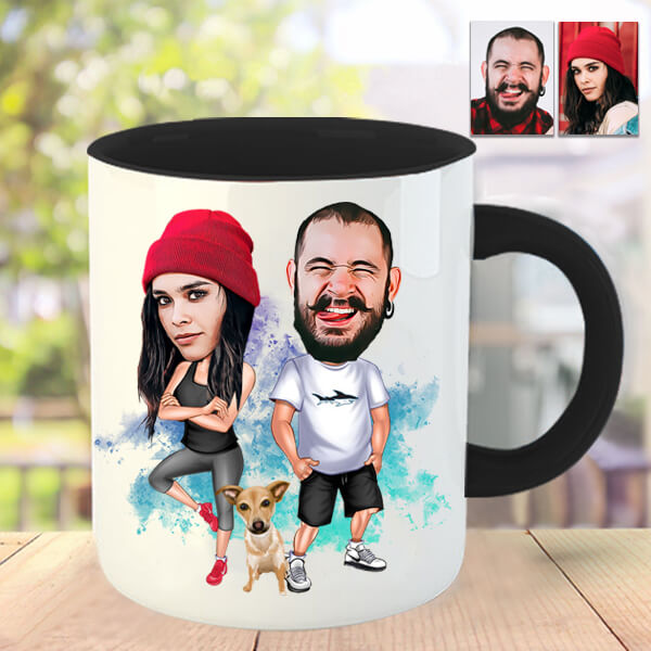 Karikatürlü Kupa Model 26 görsel