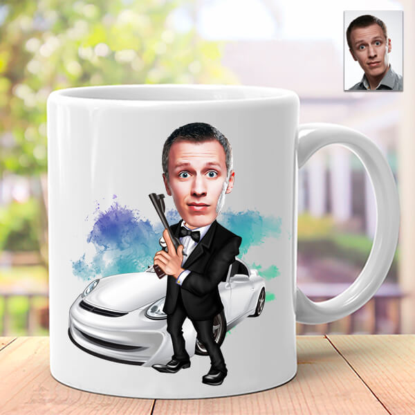 Karikatürlü Kupa Model 30