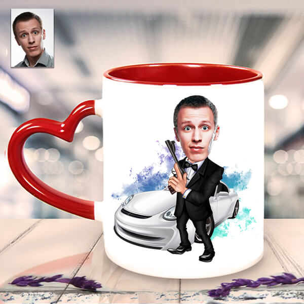 Karikatürlü Kupa Model 30