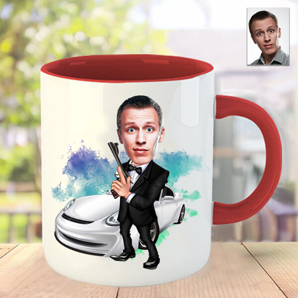 Karikatürlü Kupa Model 30