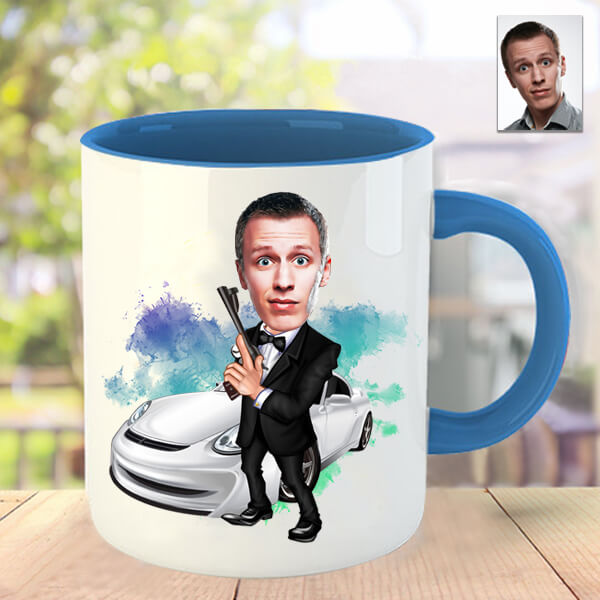 Karikatürlü Kupa Model 30