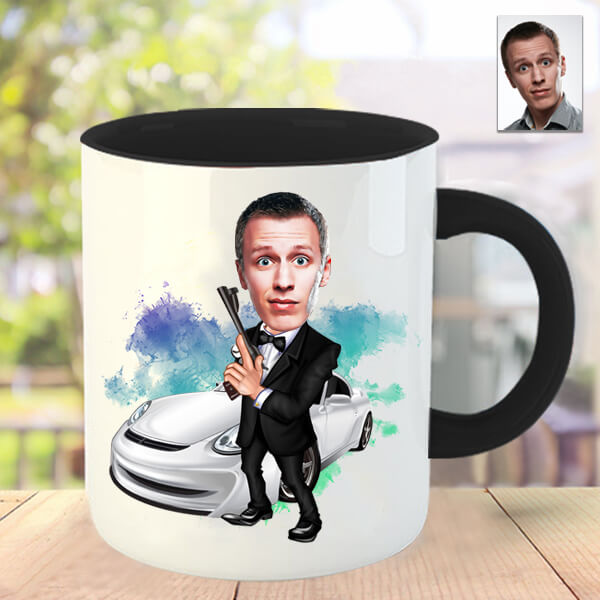 Karikatürlü Kupa Model 30