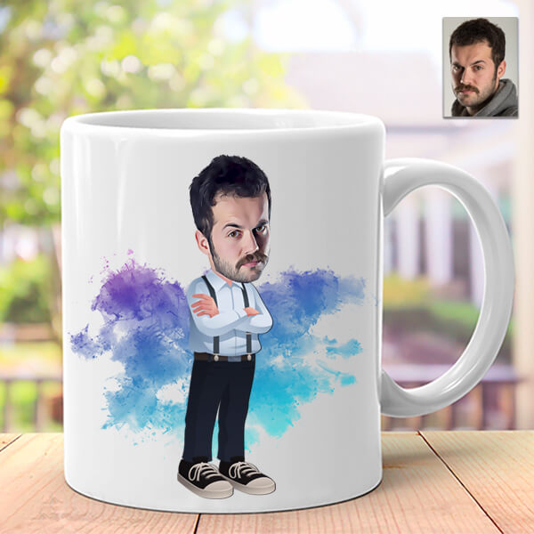 Karikatürlü Kupa Model 5