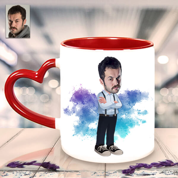 Karikatürlü Kupa Model 5