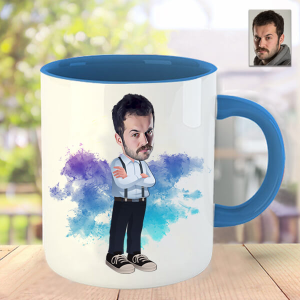 Karikatürlü Kupa Model 5