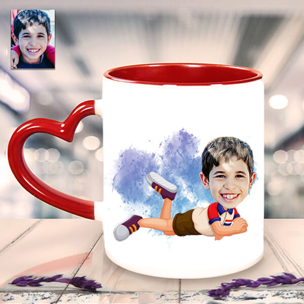 Karikatürlü Kupa Model 8 görsel