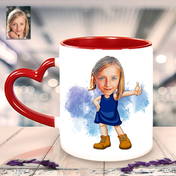 Karikatürlü Kupa Model 9