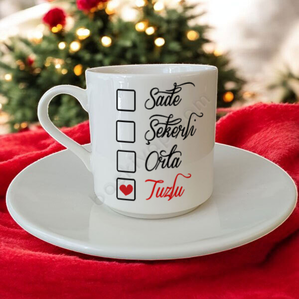 Kendin Tasarla Türk Kahvesi Fincanı