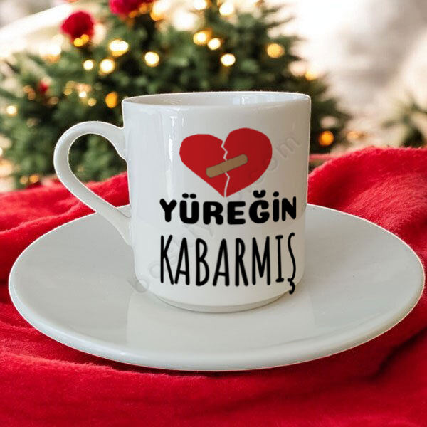 Kendin Tasarla Türk Kahvesi Fincanı