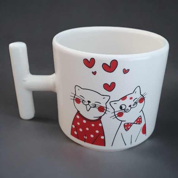 Kedili Fincan Model 03 T Kulp görsel