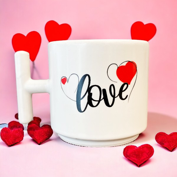 Love Tasarımlı T Fincan
