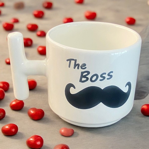 The Boss Tasarımlı Kupa T Kulp görsel