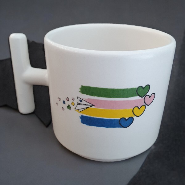 Uçurtma Baskılı Fincan T Kulp