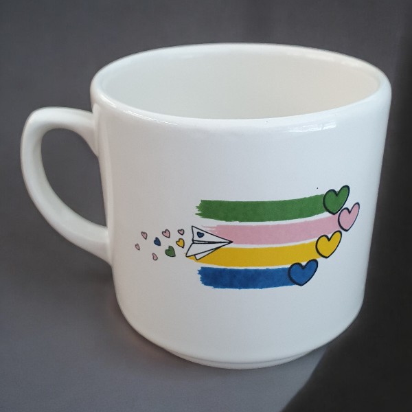 Uçurtma Baskılı Fincan görsel