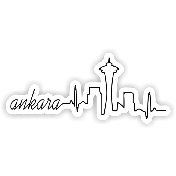 Ankara Silüet Sticker