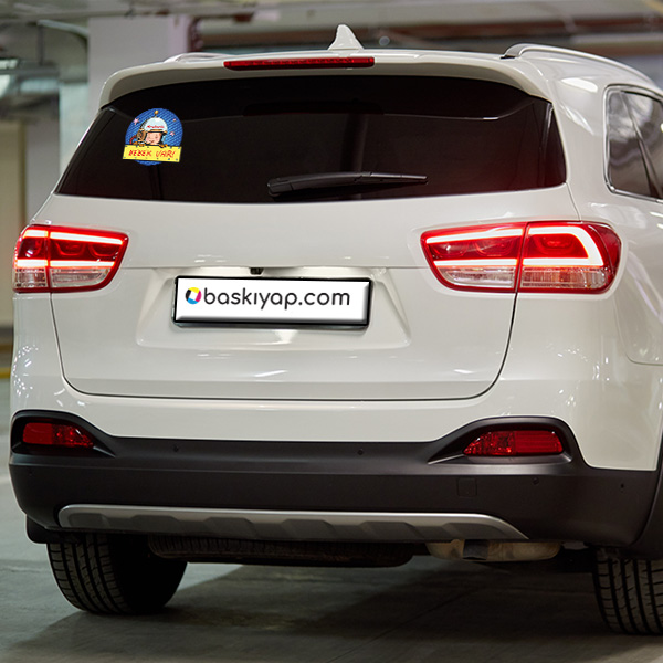 Arabada Bebek Var (Astronot) görsel