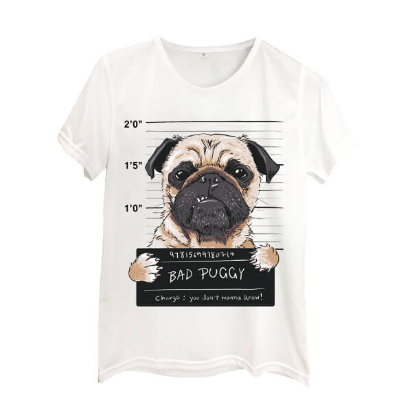 Beyaz Erkek Tişört | Baskılı