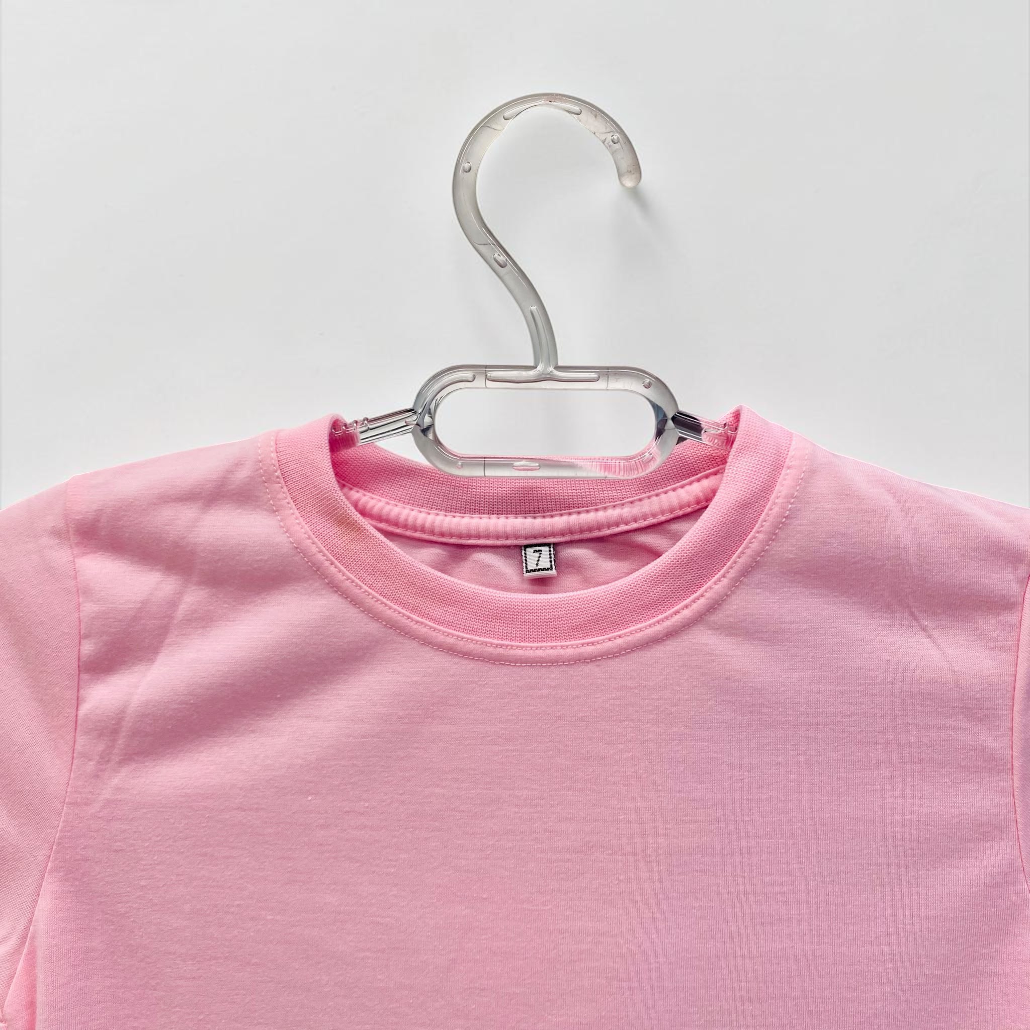 Pembe Çocuk Tişört | Baskılı görsel