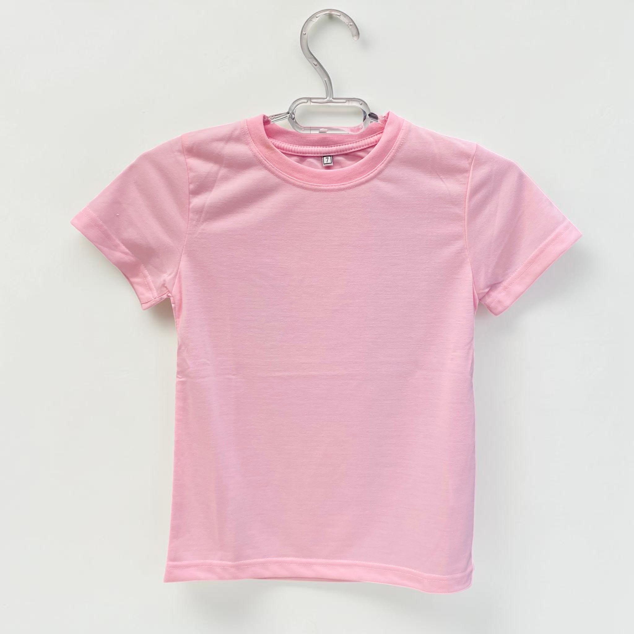 Pembe Çocuk Tişört | Baskılı görsel