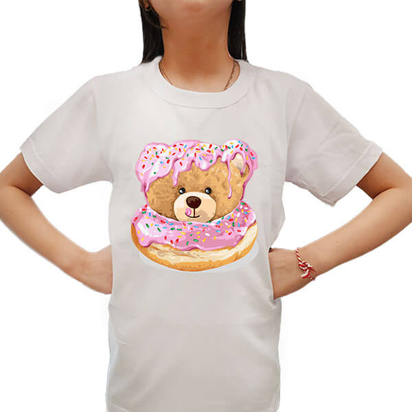 Kişiye Özel Baskılı Beyaz Çocuk Tişört