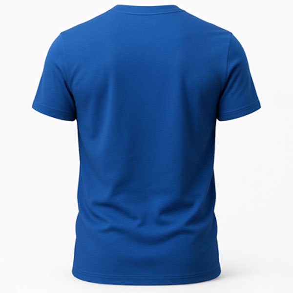 Unisex Mavi Kişiye Özel Tişört görsel