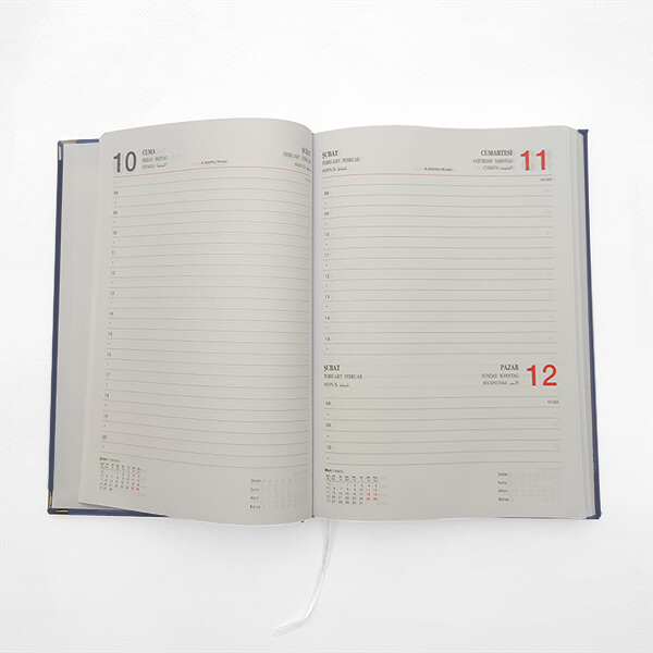 Kendin Tasarla Lizy Lacivert Ajanda 2023 | 14X20 Cm