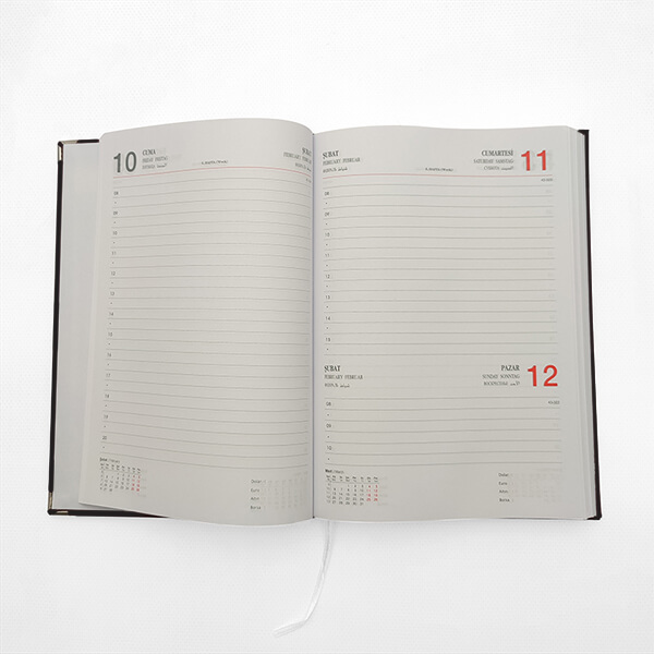 Kendin Tasarla Lizy Siyah Ajanda 2023 | 14X20 Cm