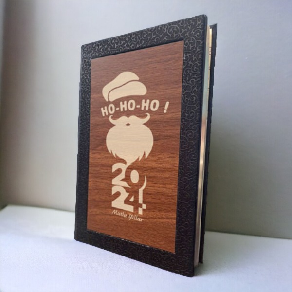 İsim Ve Logo Baskılı Lazer Kazıma 2024 Ajanda