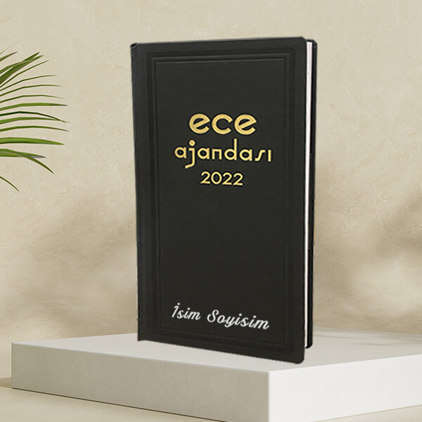 Kişiye Özel Ece Ajanda 2022 | 17x33cm