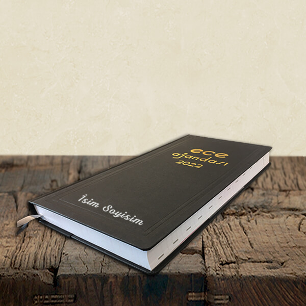 Kişiye Özel Ece Ajanda 2022 | 17x33cm