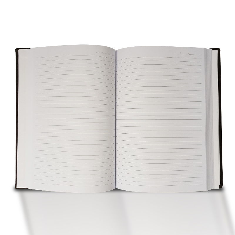 Kişiye Özel Tarihsiz Kahverengi 160 Yaprak 14X20 Cm Çizgili Defter görsel