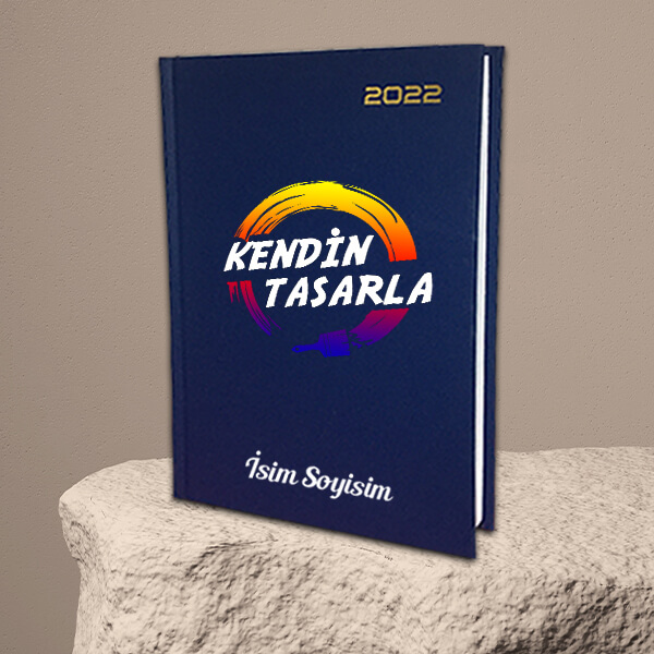 Kendin Tasarla Mavi Ekonomik Ajanda 2022 |17x24cm