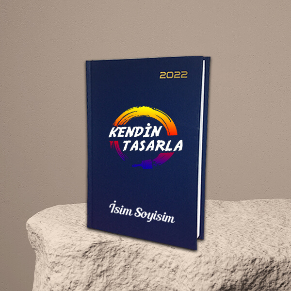 Kendin Tasarla Mavi Ekonomik Ajanda 2022 | 14x20cm