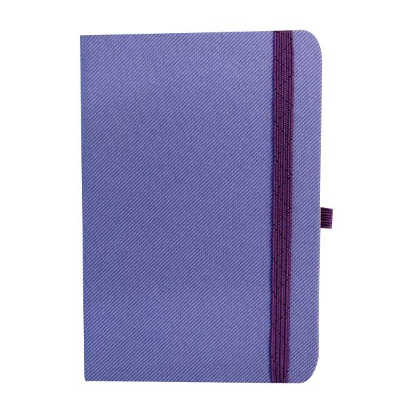 Kişiye Özel Lila Not Defteri Çizgili 9X14Cm