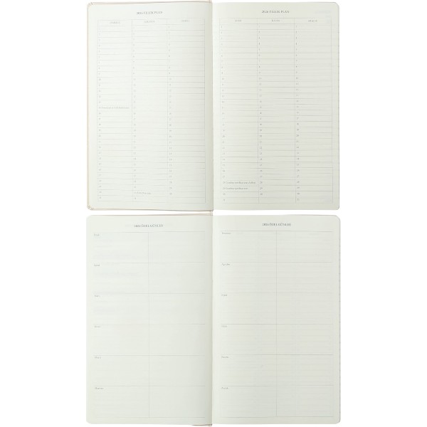 Victoria's Journals Classic 2026 Günlük Ajanda 13X21 Cm Sert Kapak- Lacivert görsel